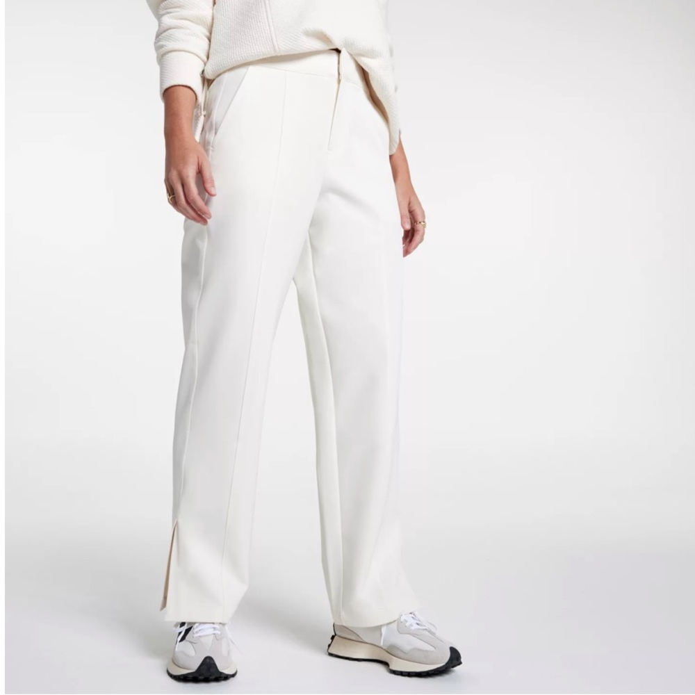 NWT CALIA Pants Women's Effortless Crepe Pintuck Pant